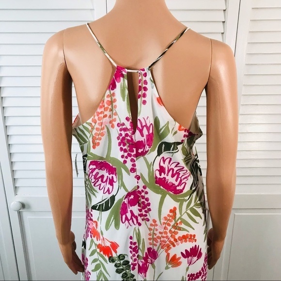 2/$50 OLD NAVY Floral Spaghetti Strap Maxi Dress Size Medium - Picture 6 of 10